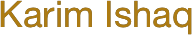 Karim Ishaq