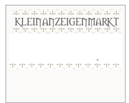 ￼KleinanzeigenMarkt
￼
VERMISCHTES
Über die Spieler
￼