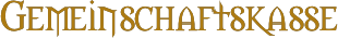 Gemeinschaftskasse